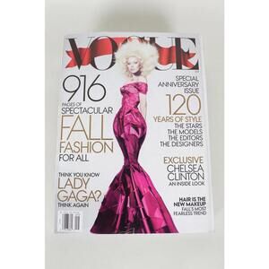 2012' Vogue September Lady Gaga 120th Anniversary Issue